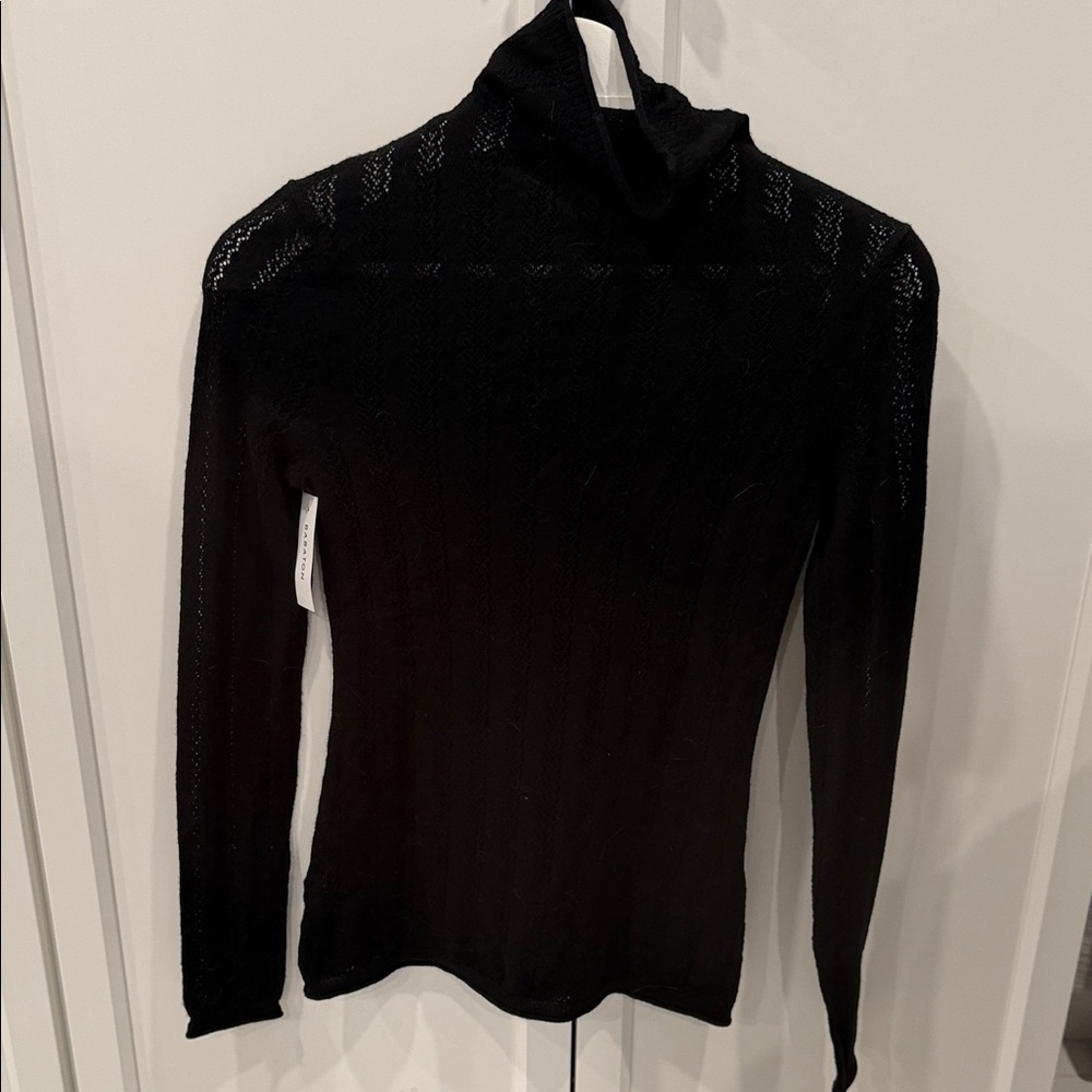 Babaton Black Turtleneck Tunic